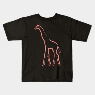 Giraffe Tier Kids T-Shirt